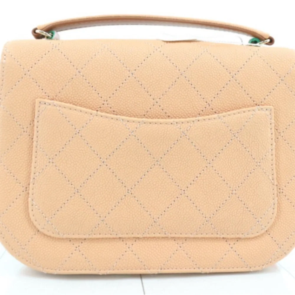 Chanel Cavier Grained Quilted Small Cuba Top Handle - Picture 3 of 16